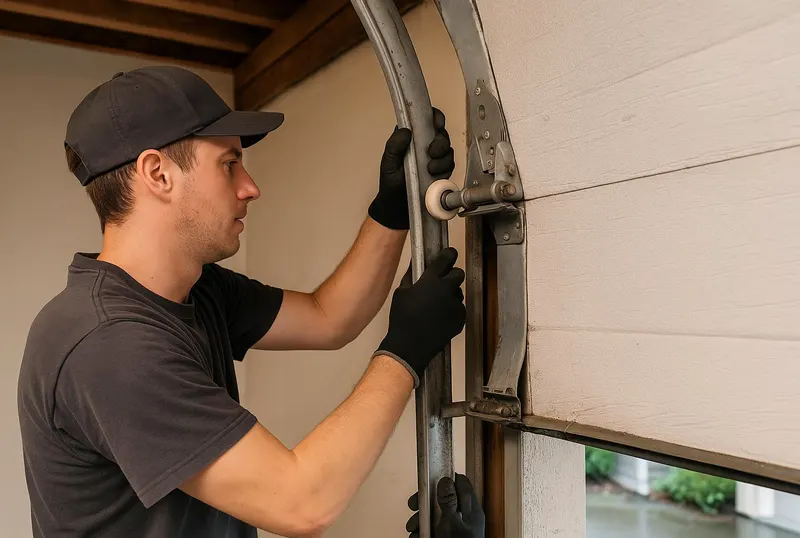 Off Track Door Repair in Crestview